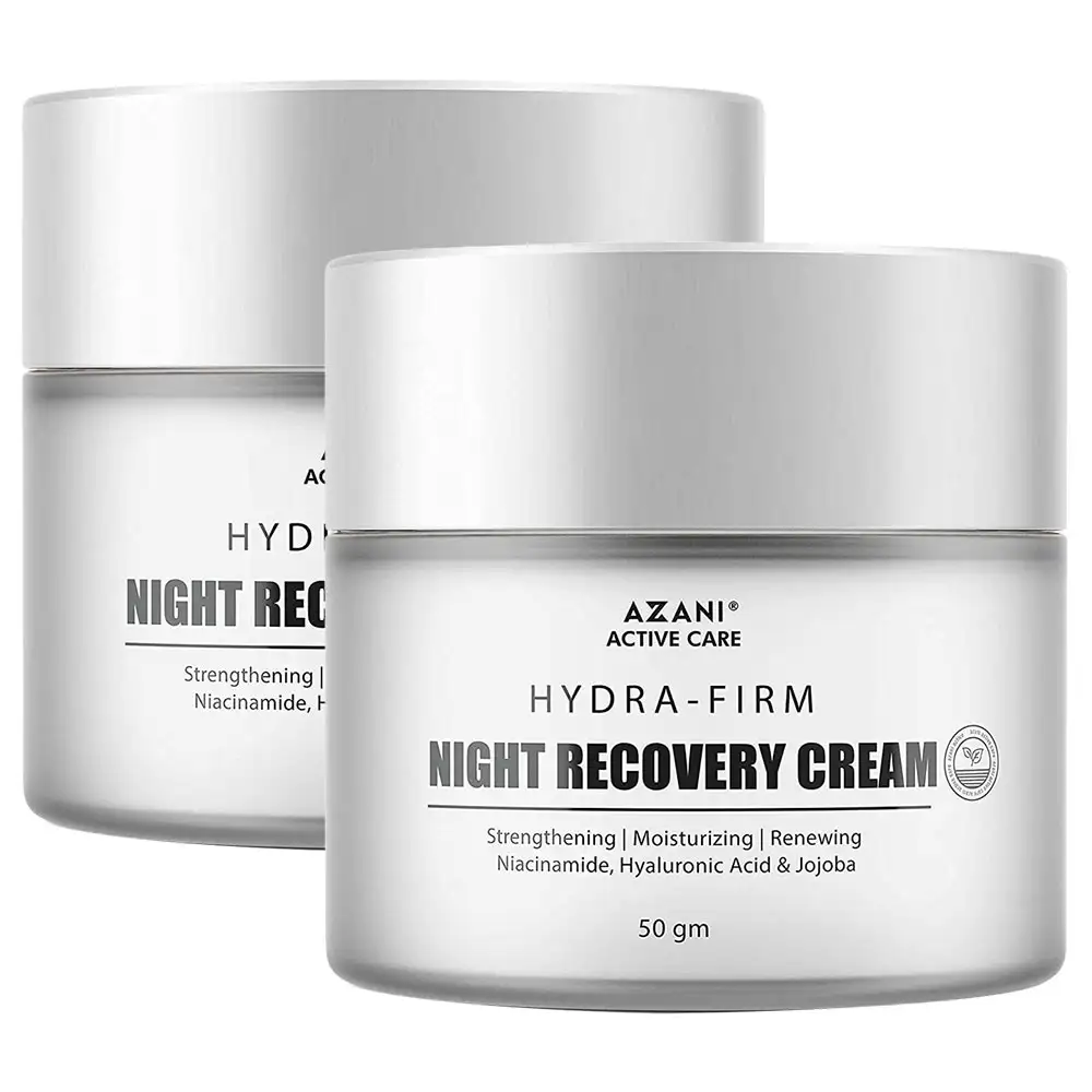 Azani Active Care Night Recovery Cream,  50 g  for All Skin Types (Pack of 2)