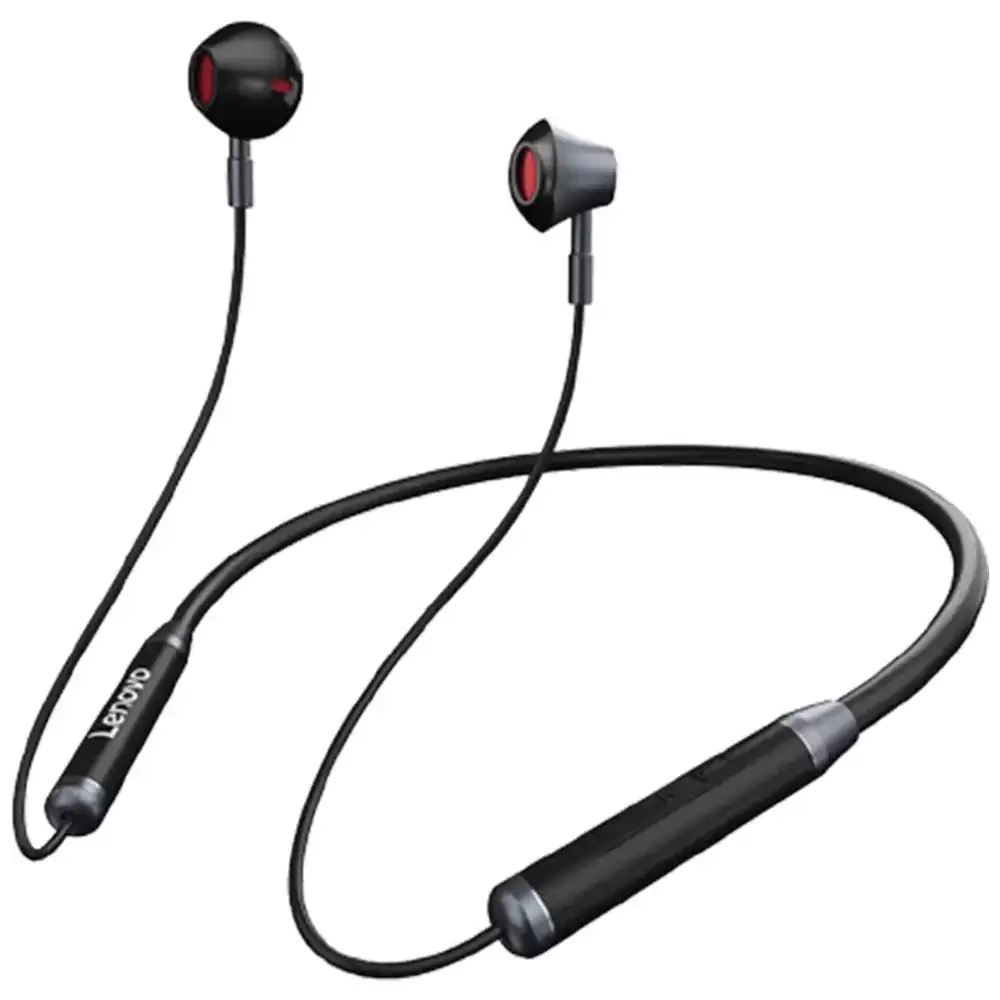 Lenovo HE06 Bluetooth Headset,  Black