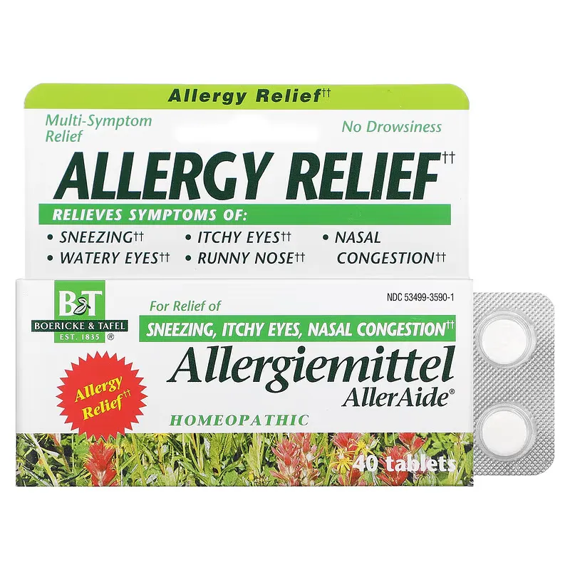 Allergy Relief, Allergiemittel AllerAide, 40 Tablets