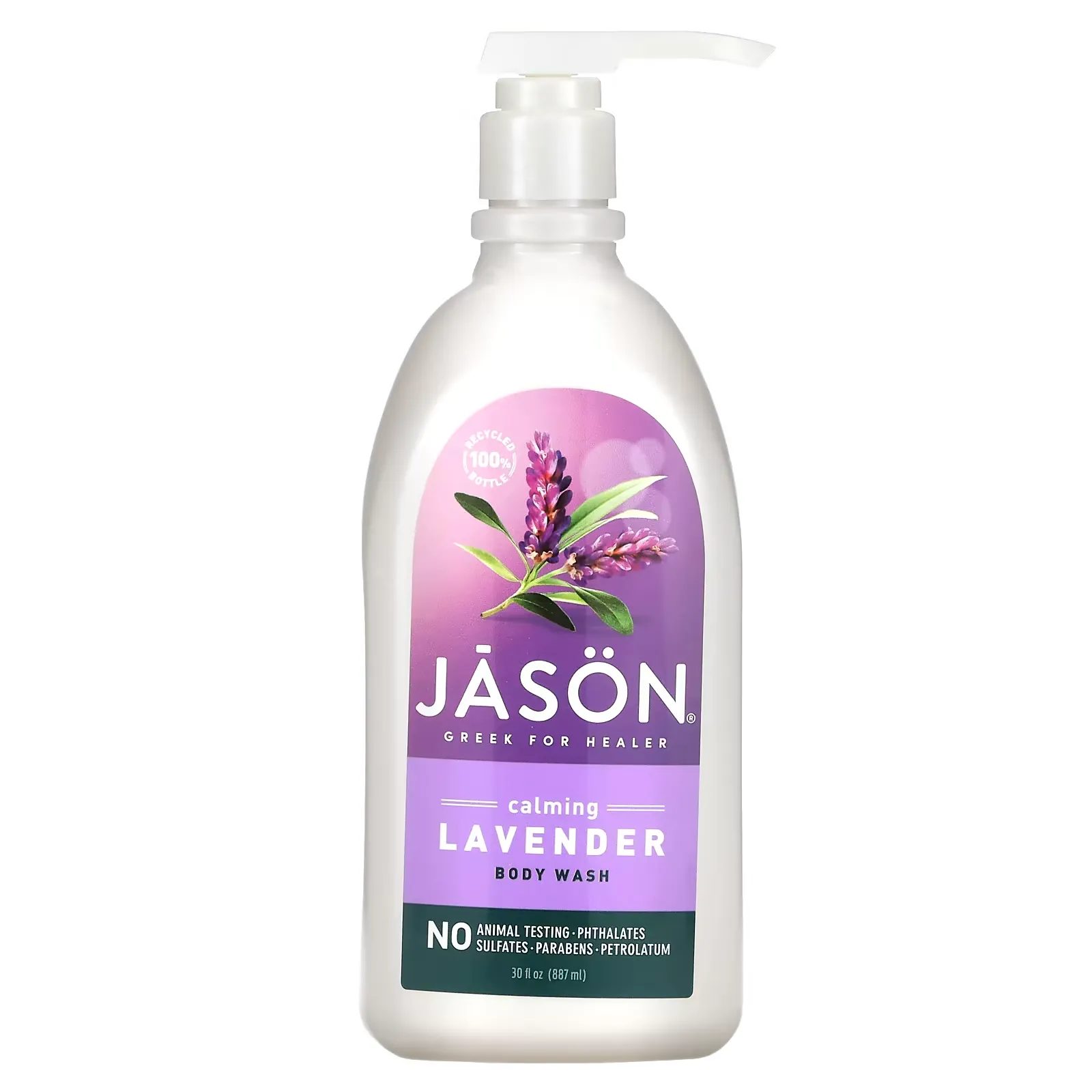 Body Wash, Calming Lavender, 30 fl oz (887 ml)