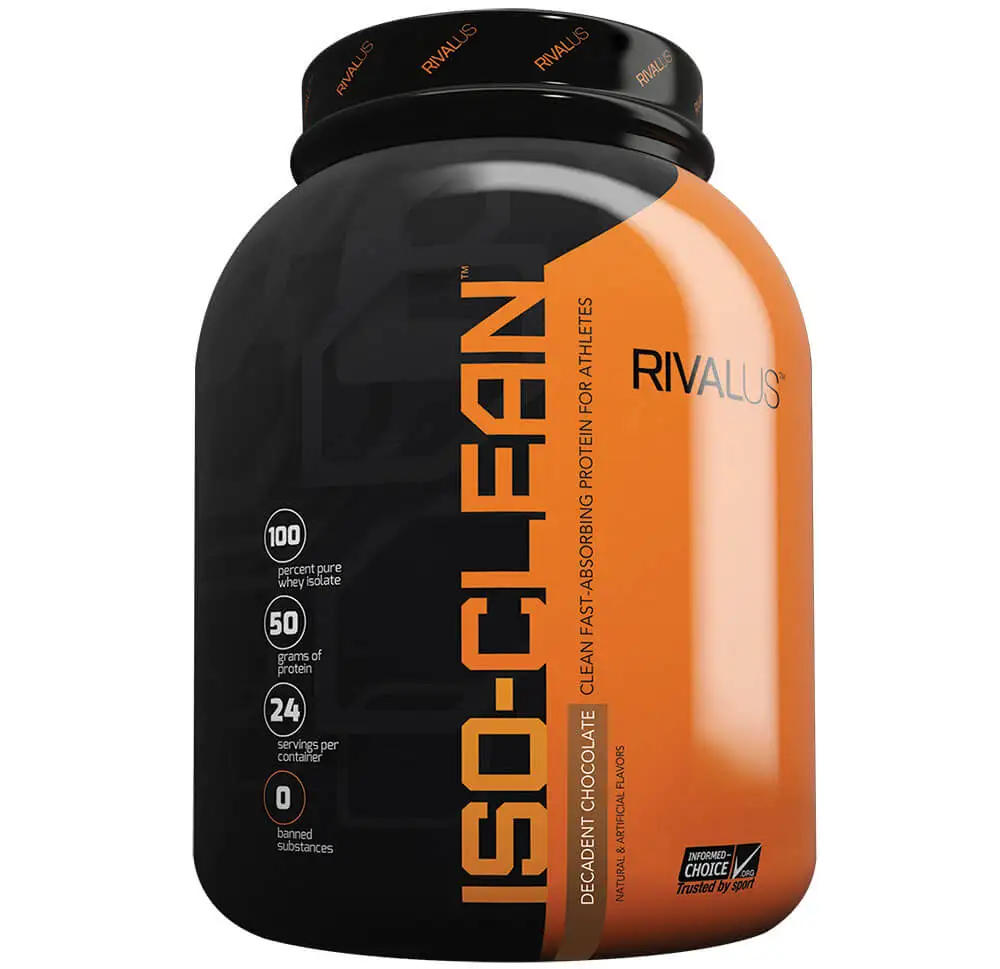 Rivalus Iso-Clean,  3.4 lb  Decadent Chocolate