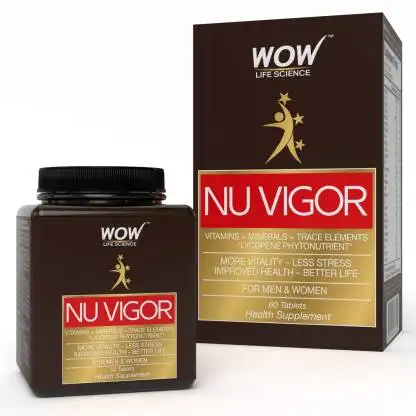 Wow Life Science Nu Vigor,  60 tablet(s)