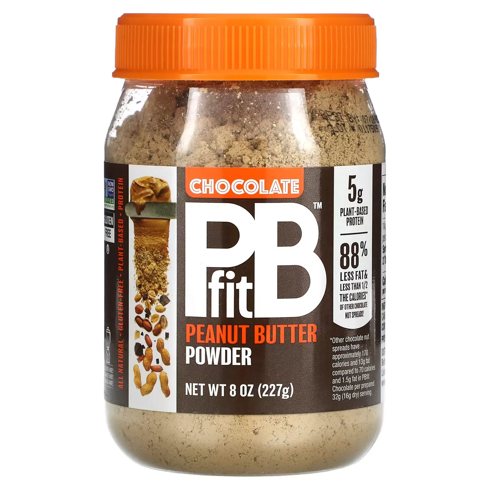 Peanut Butter Powder, Chocolate, 8 oz (227 g)