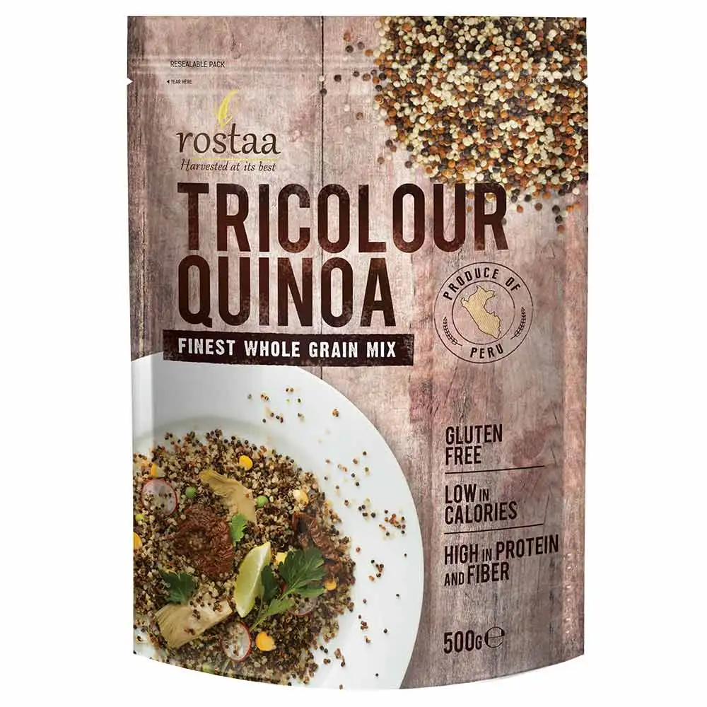 Rostaa Tricolour Quinoa,  500 g  Unflavoured