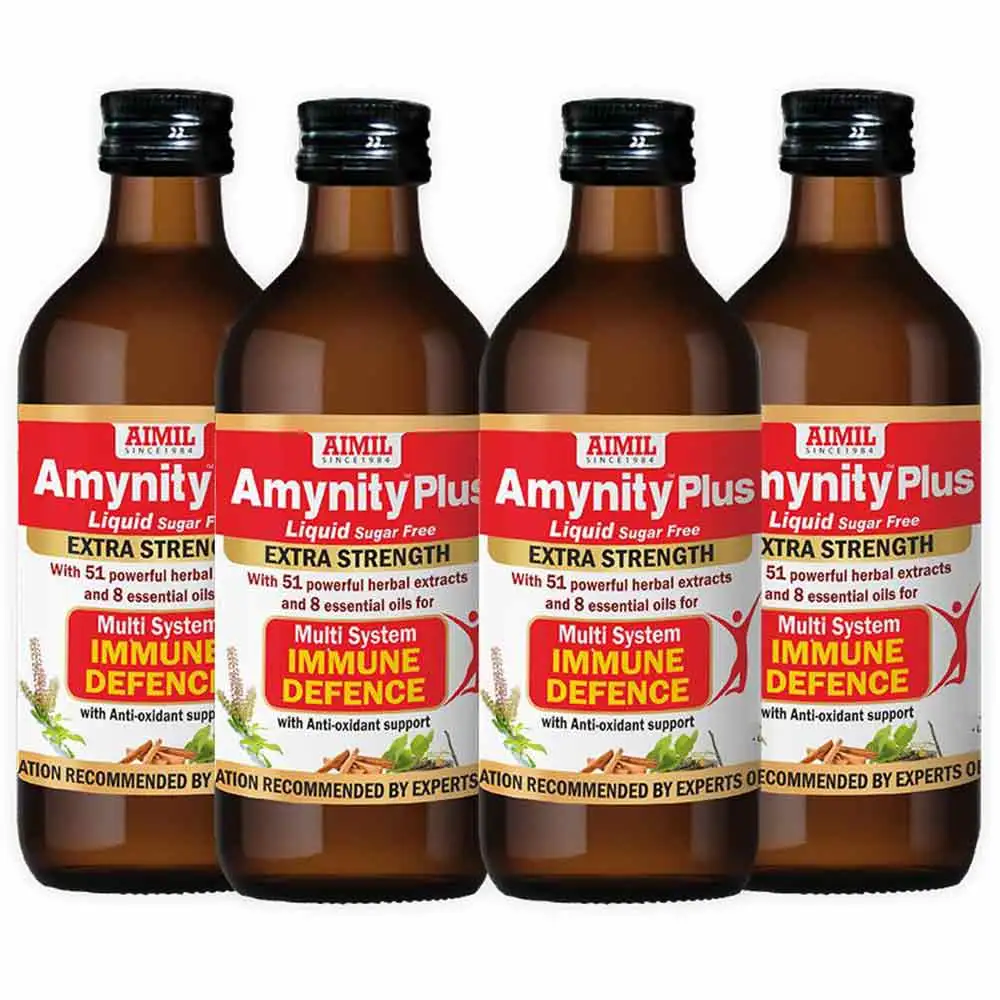 Aimil Amynity Plus Syrup (Pack of 4),  200 ml