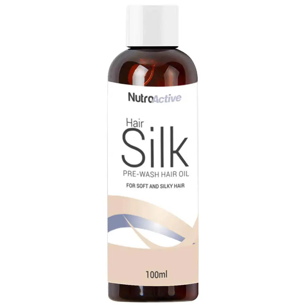 NutroActive Hair Silk Pre Wash Hair Oil,  100 ml  for Soft and Silky Hair