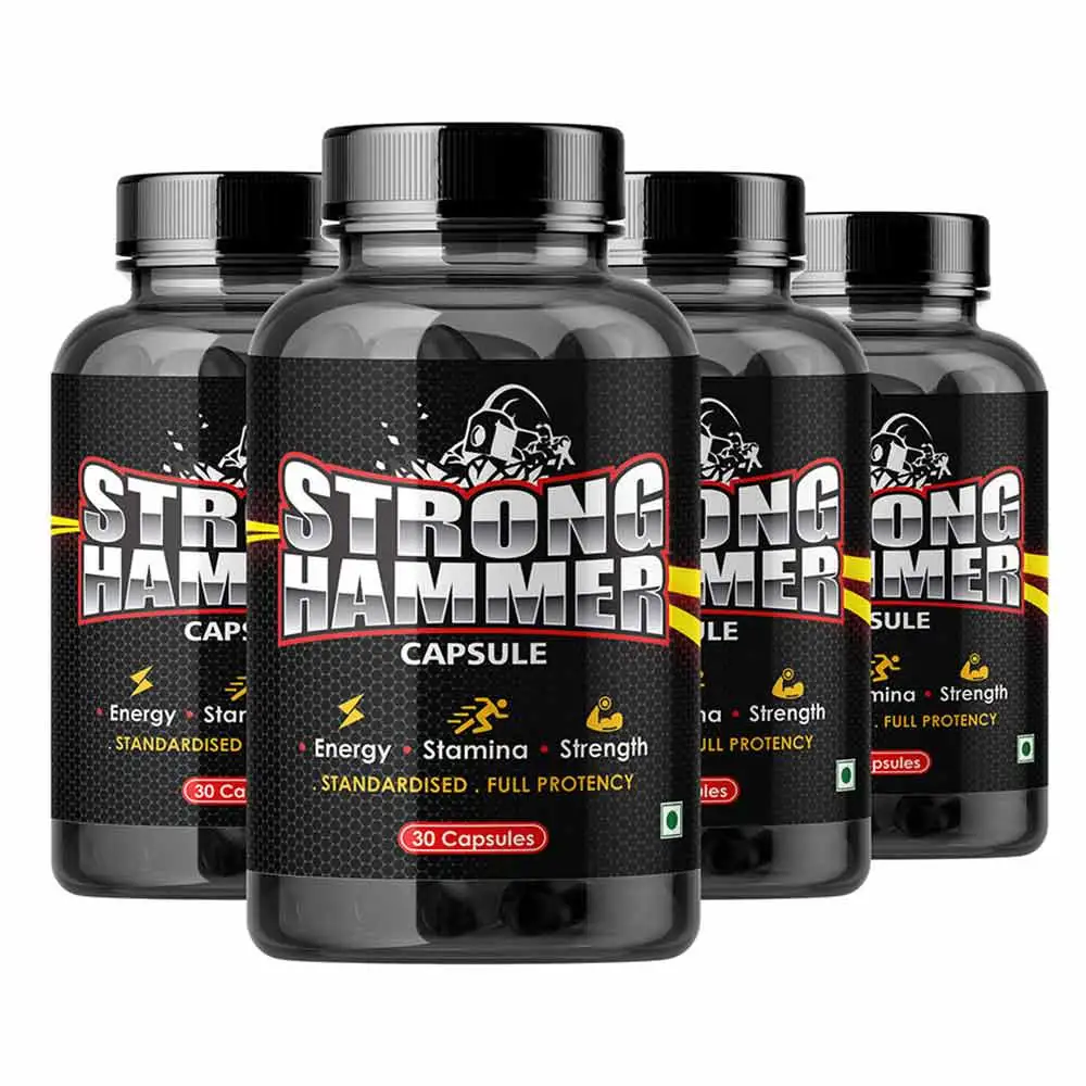 Herballyfe Strong Hammer (Pack of 4),  30 capsules