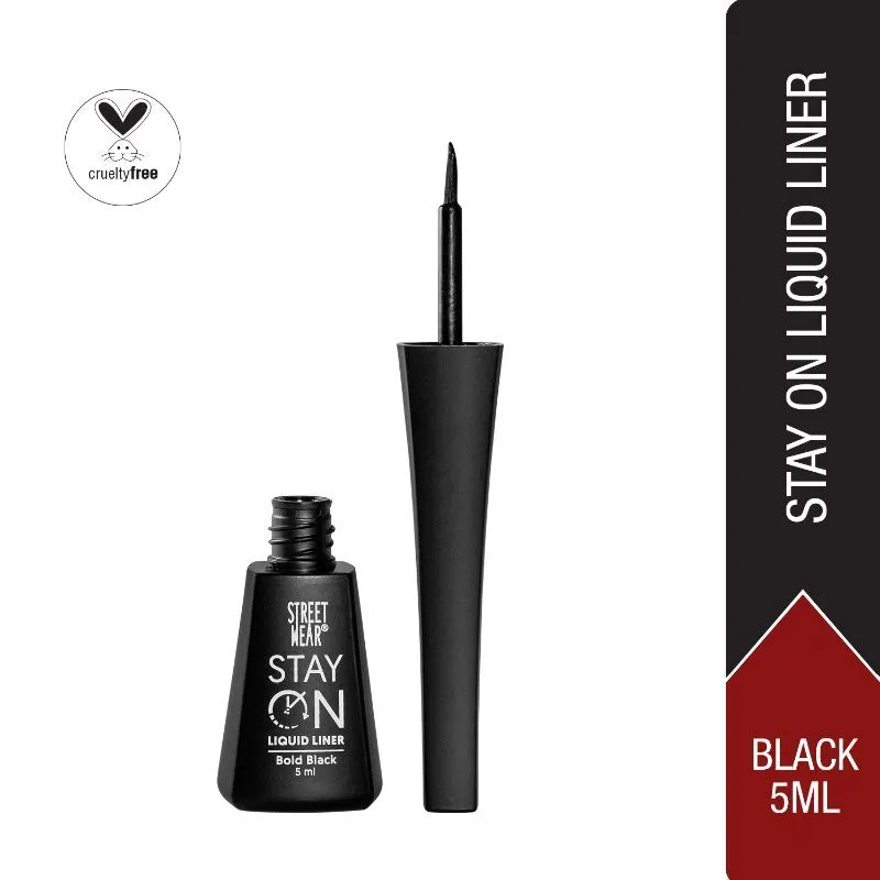 Street Wear Stay On Liquid Liner - Bold Black