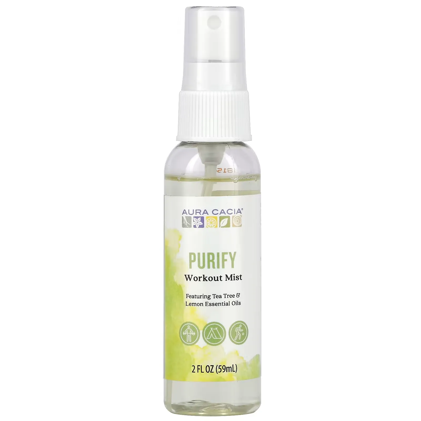 Workout Mist, Purify, 2 fl oz (59 ml)