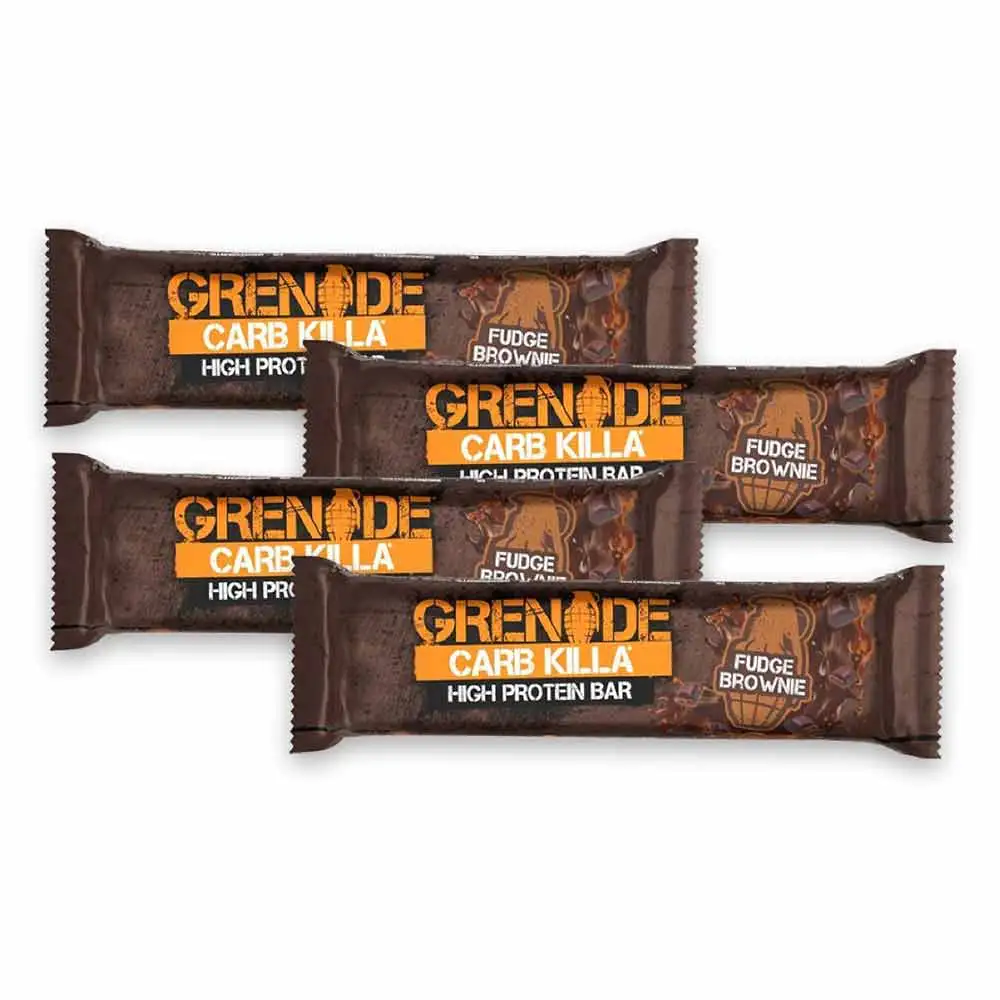 Grenade Carb Killa High Protein Bar,  4 bar(s)  Fudge Brownie