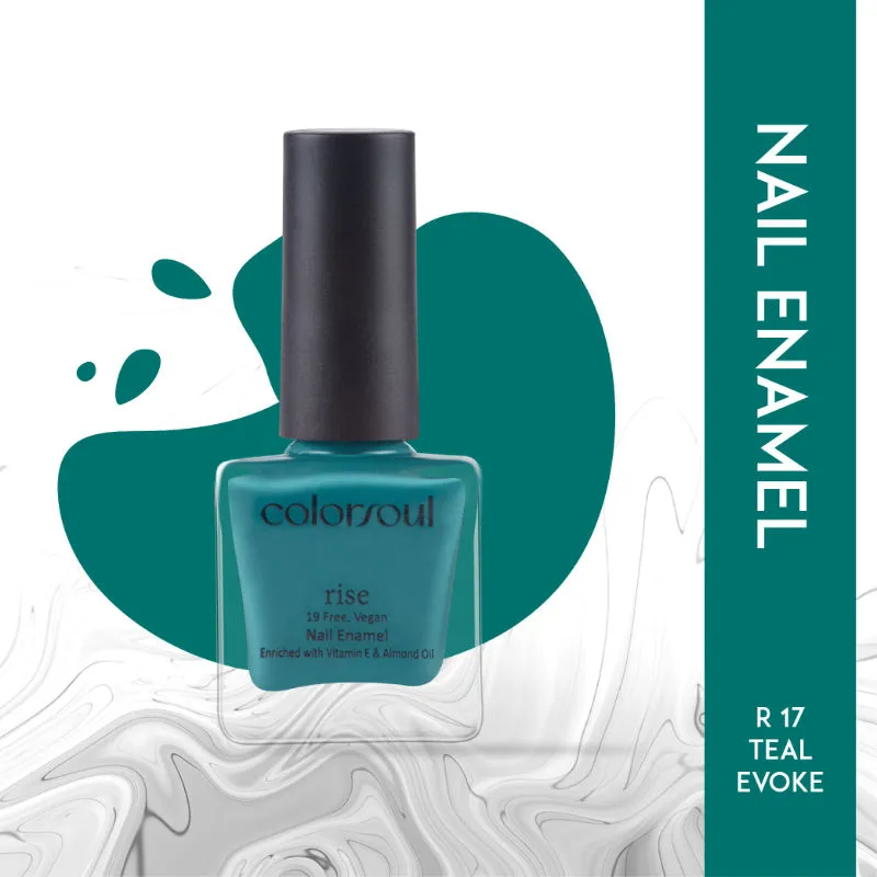 ColorSoul Rise Nail Enamel - Teal Evoke