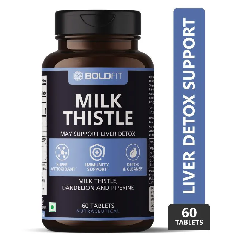 Boldfit Milk Thistle Supplement