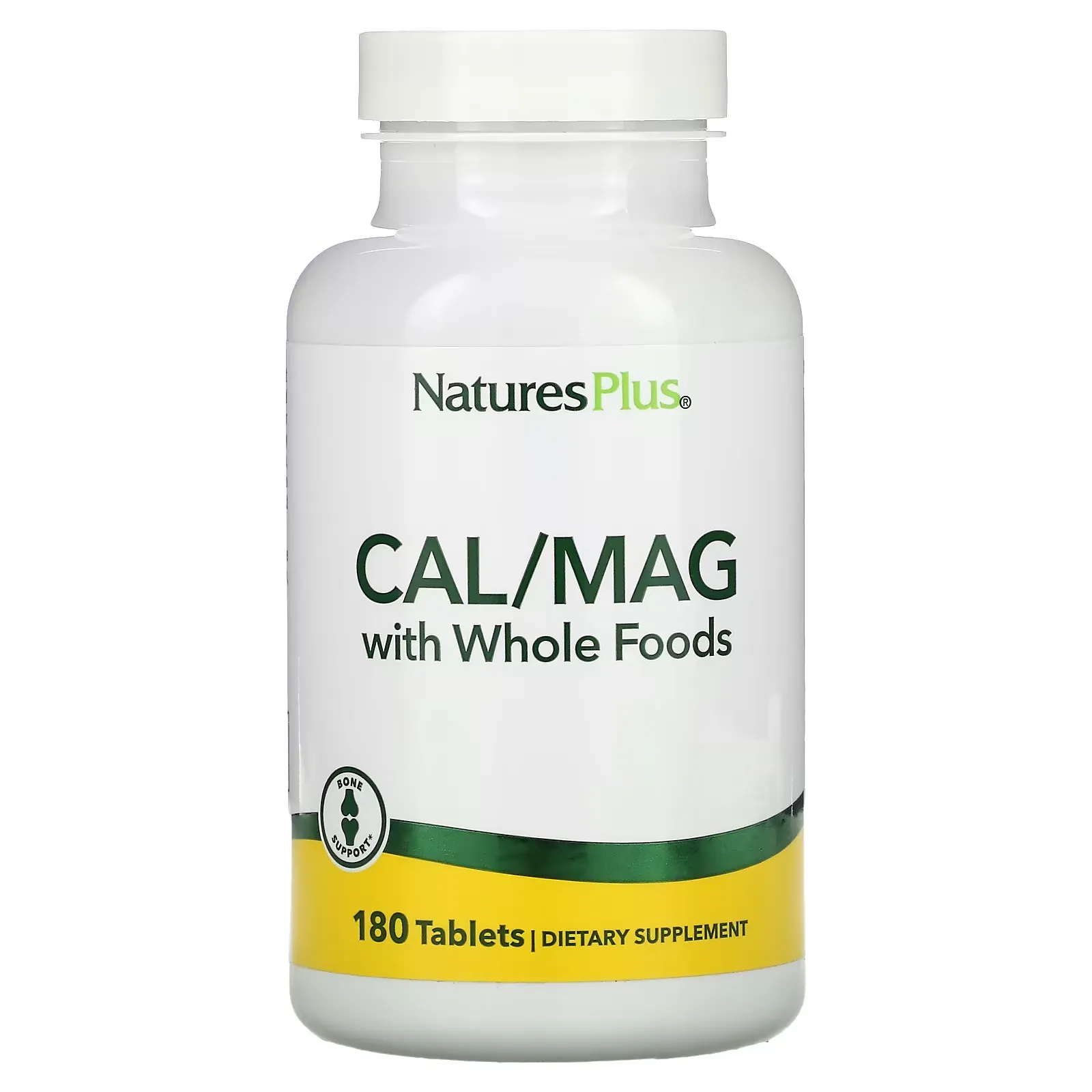 Cal/Mag with Whole Foods, 180 Tablets