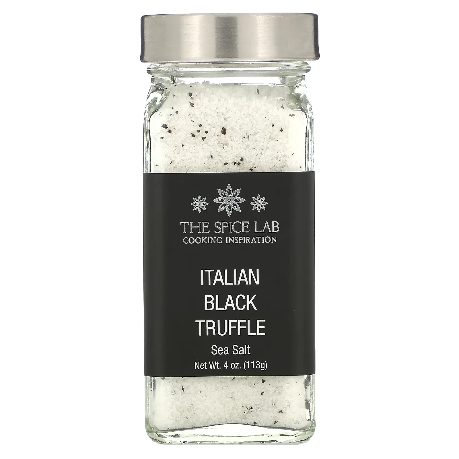 Italian Black Truffle Sea Salt, 4 oz (113 g)