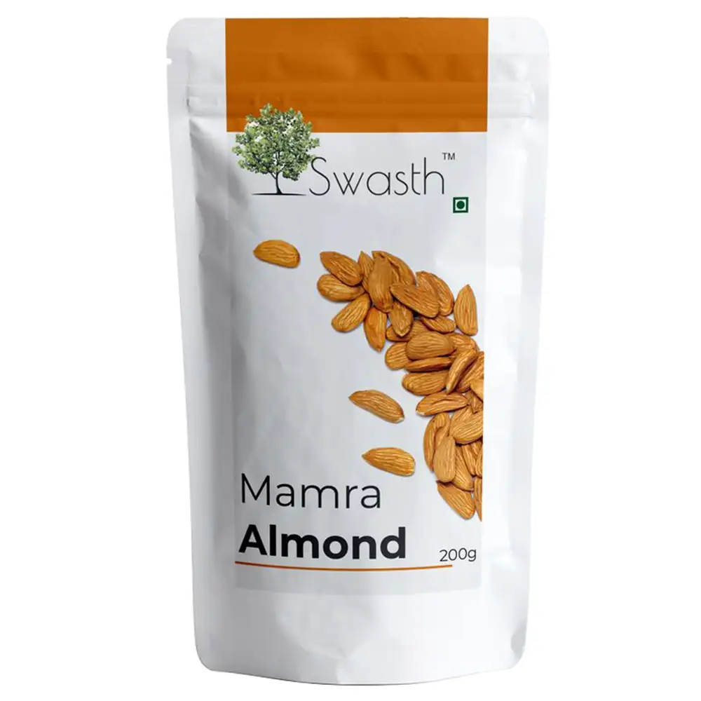 Swasth Mamra Almond,  Unflavoured  0.2 kg