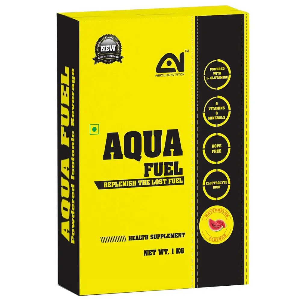 Absolute Nutrition Aqua Fuel Powder Instant Energy Drink,  2.2 lb  Watermelon