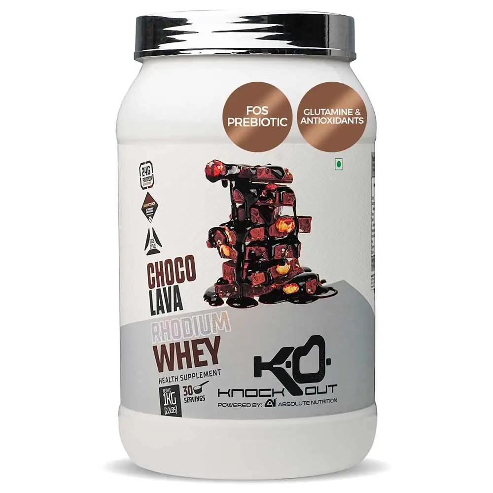 Absolute Nutrition Knockout Series Rhodium Whey Protein,  2.2 lb  Choco Lava