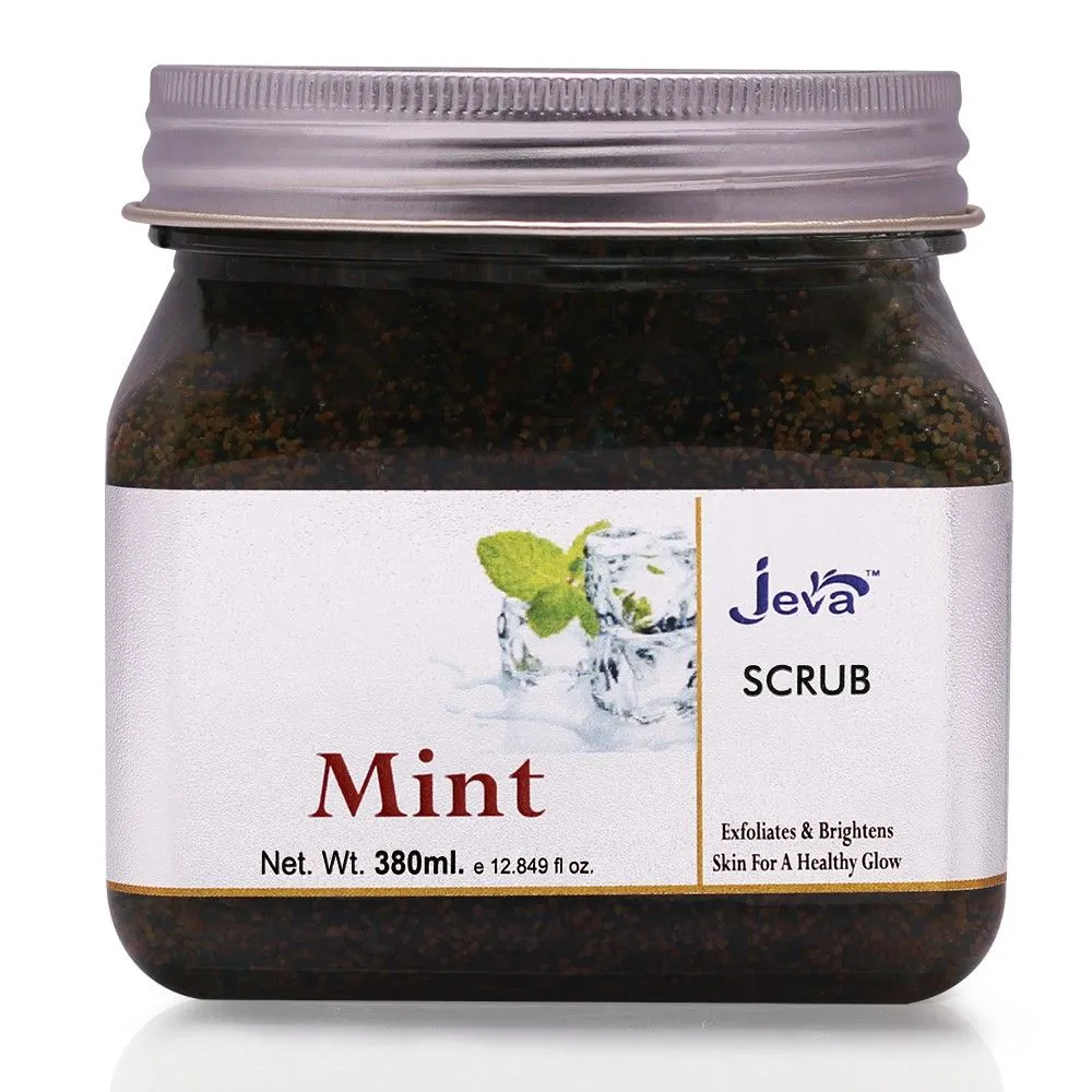 Jeva Mint Scrub Exfoliates & Brightens Skin For A Healthy Glow