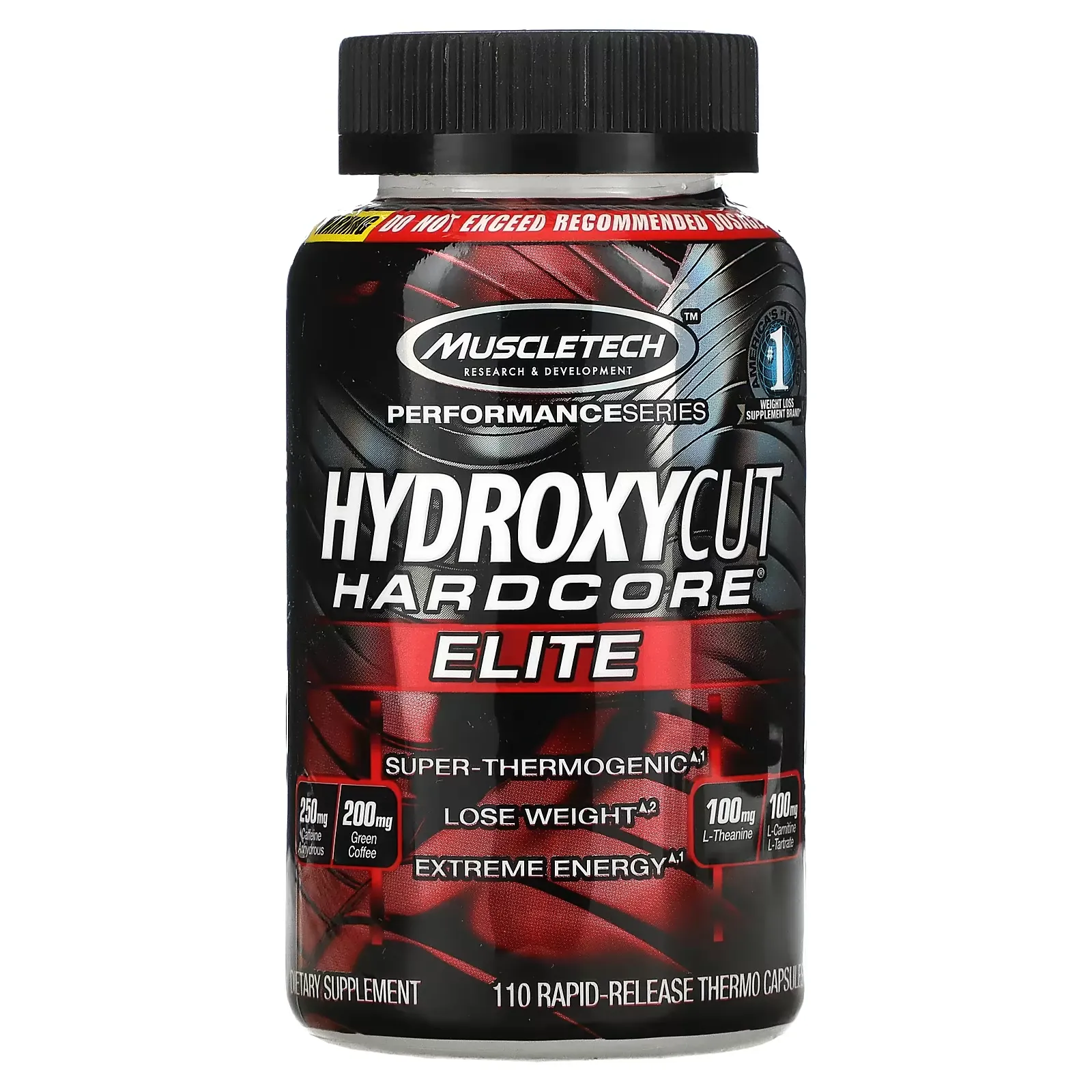 Hardcore Elite, 110 Rapid-Release Thermo Capsules