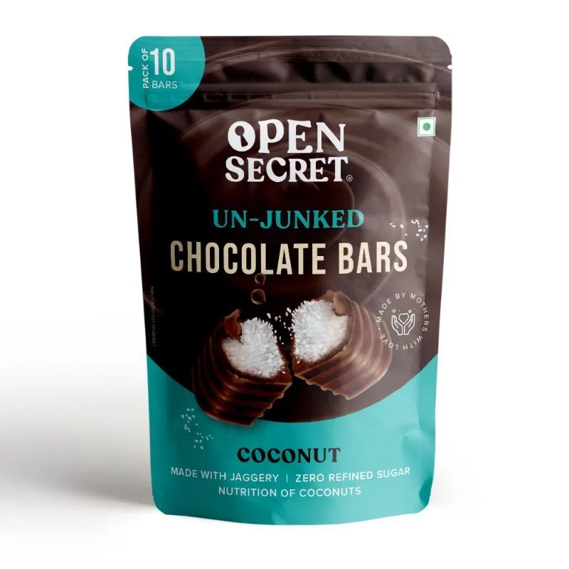 Open Secret Coconut Chocolates - No Refined Sugar