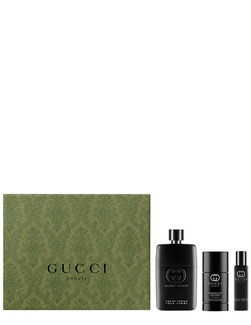 Gucci Guilty Pour Homme Eau De Perfume + Miniature + Deo Stick Gift Set