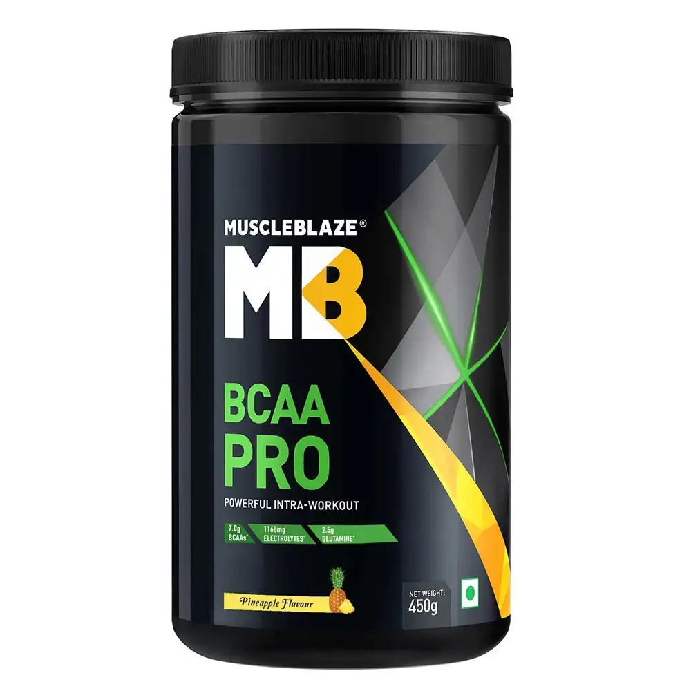 MuscleBlaze BCAA Pro OP,  0.99 lb  30 Servings  Pineapple