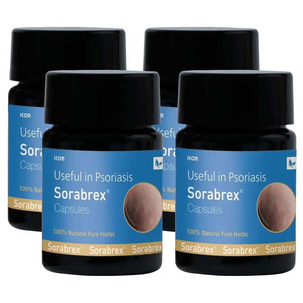 Sorabrex Psoriasis (Pack of 4),  10 capsules