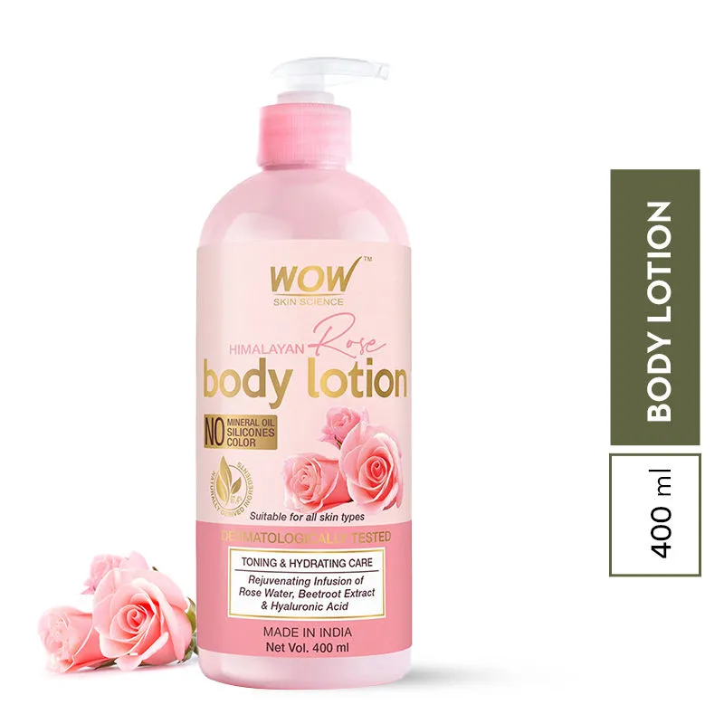 WOW Skin Science Himalayan Rose Body Lotion