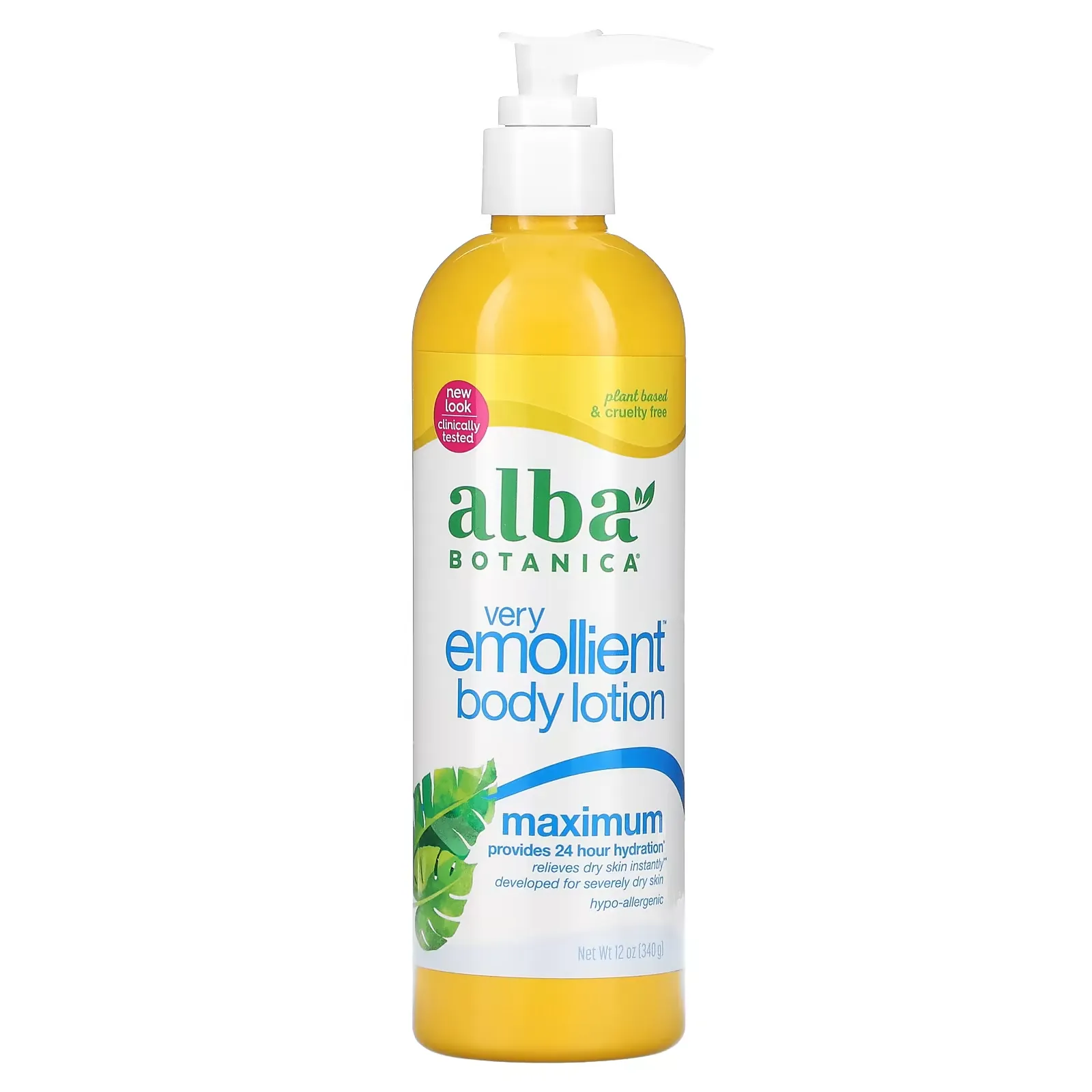 Very Emollient Body Lotion, Maximum, 12 oz (340 g)