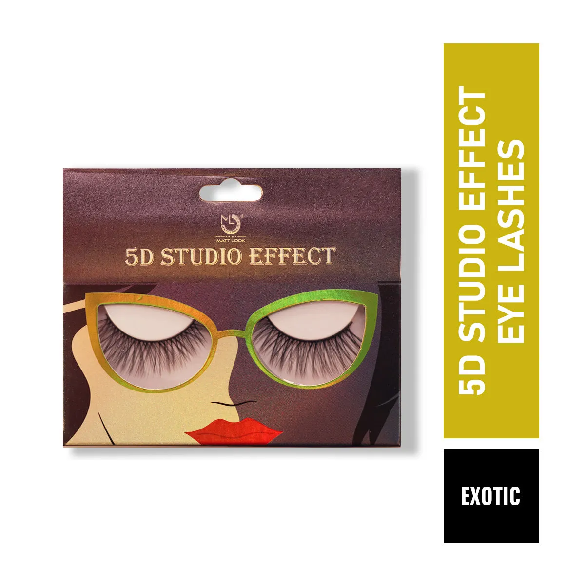 Matt look 5D Studio Effect Eyelashes Collection-Exotic