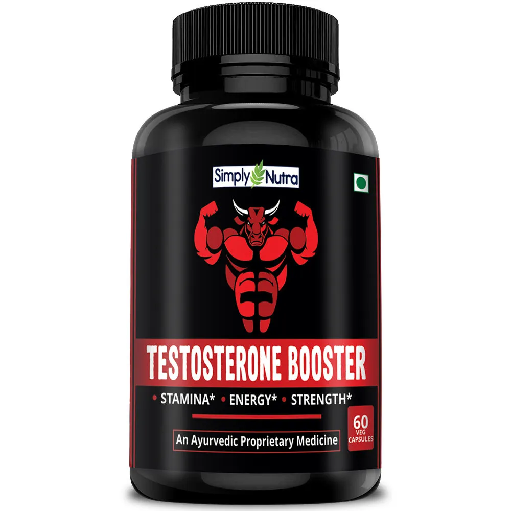 Simply Nutra Testosterone Booster Unflavored 60 Capsules