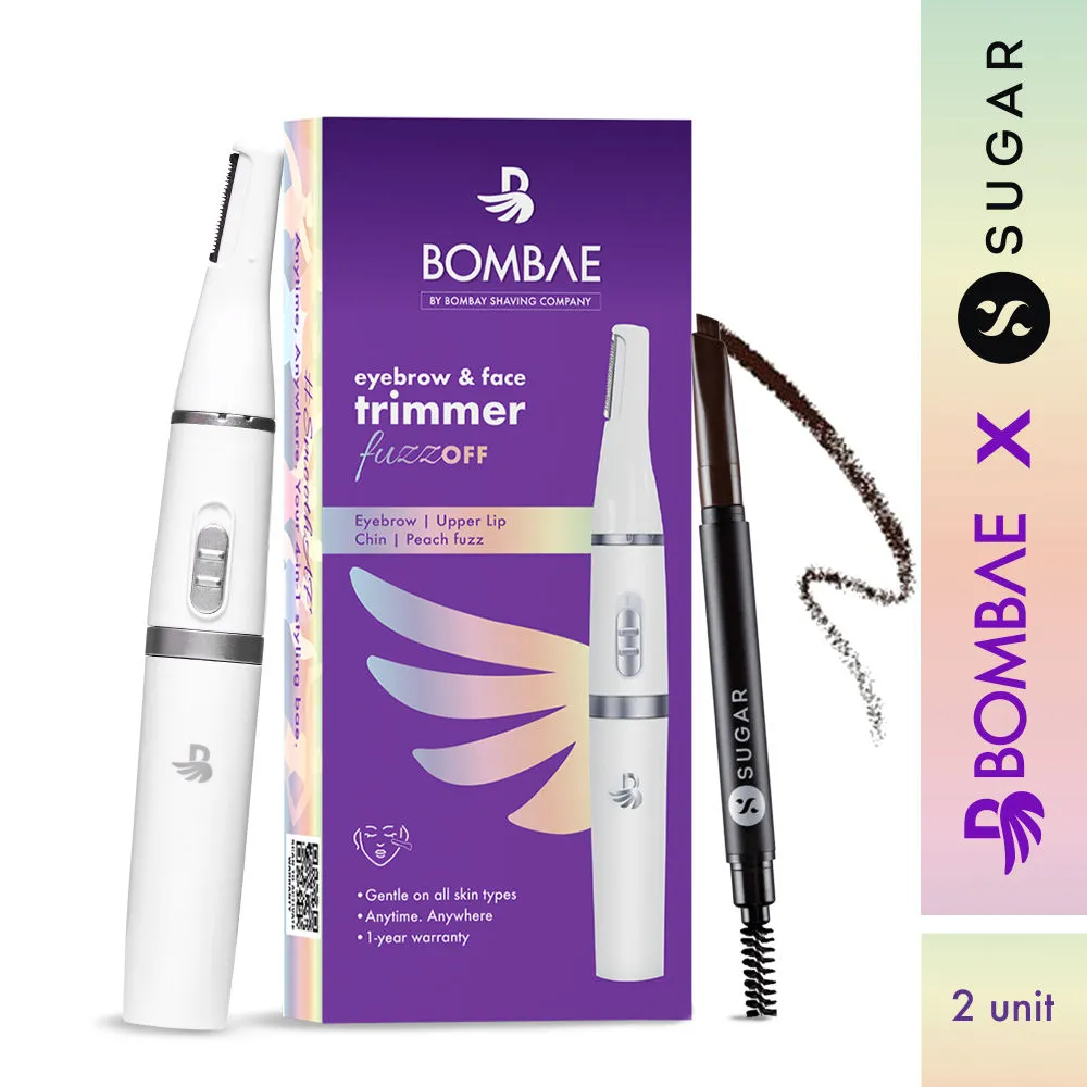 Bombae X Sugar Brow Trim & Define - Medium Brown