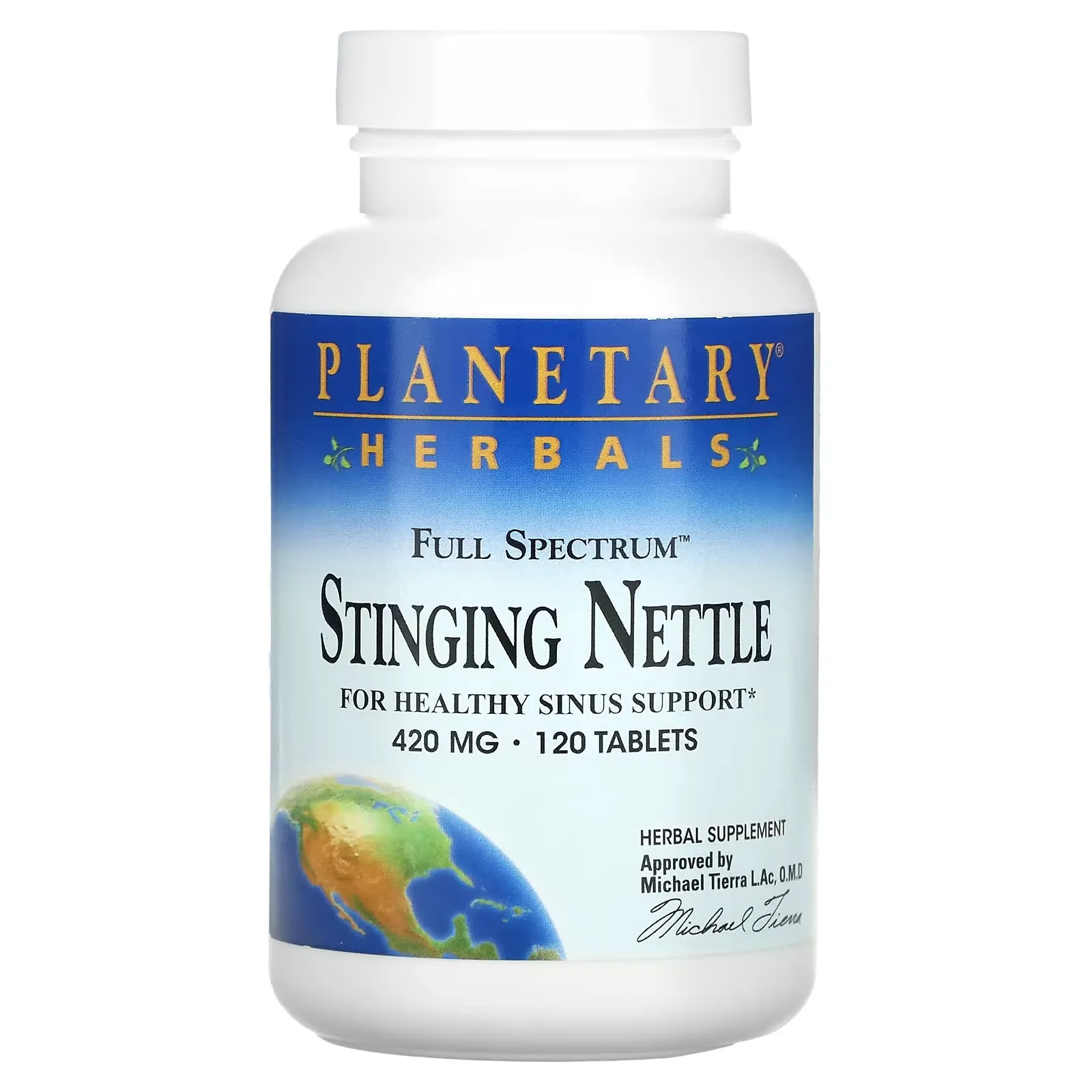 Full Spectrum, Stinging Nettle, 420 mg, 120 Tablets