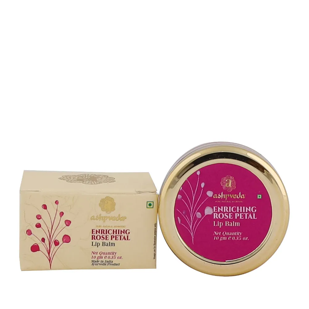 Ashpveda Enriching Rose Petal Lip Balm