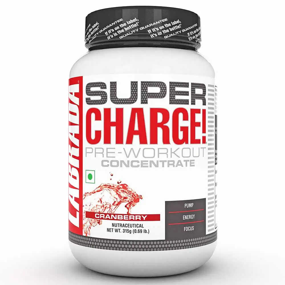 Labrada Super Charge Pre Workouts,  0.69 lb  Cranberry