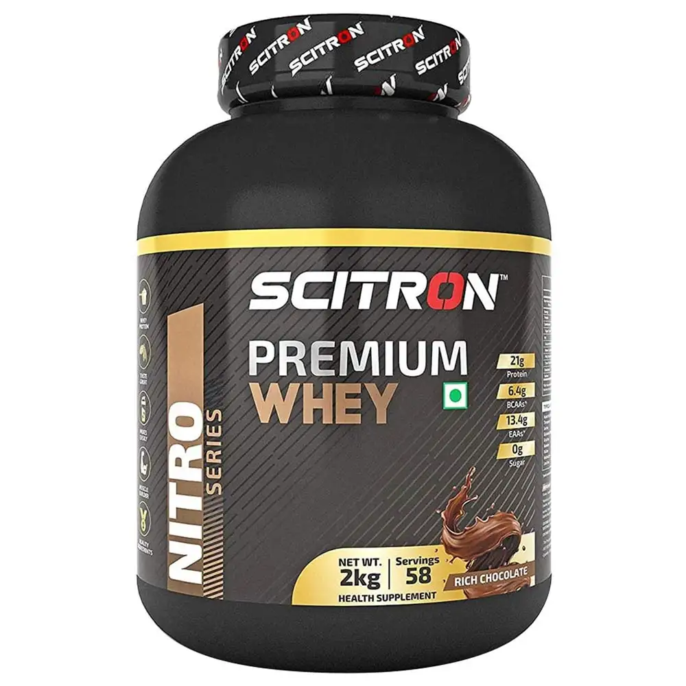 Scitron Premium Whey,  4.4 lb  Rich Chocolate