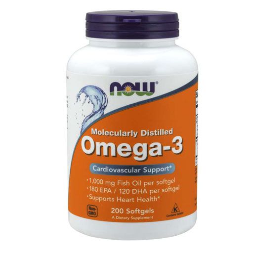 NOW Omega 3 - 200 Softgels