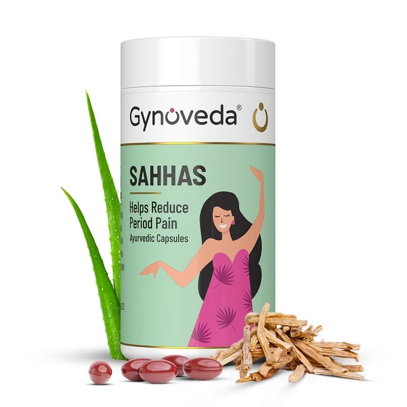 Gynoveda Sahhas Period Pain Relief Capsules