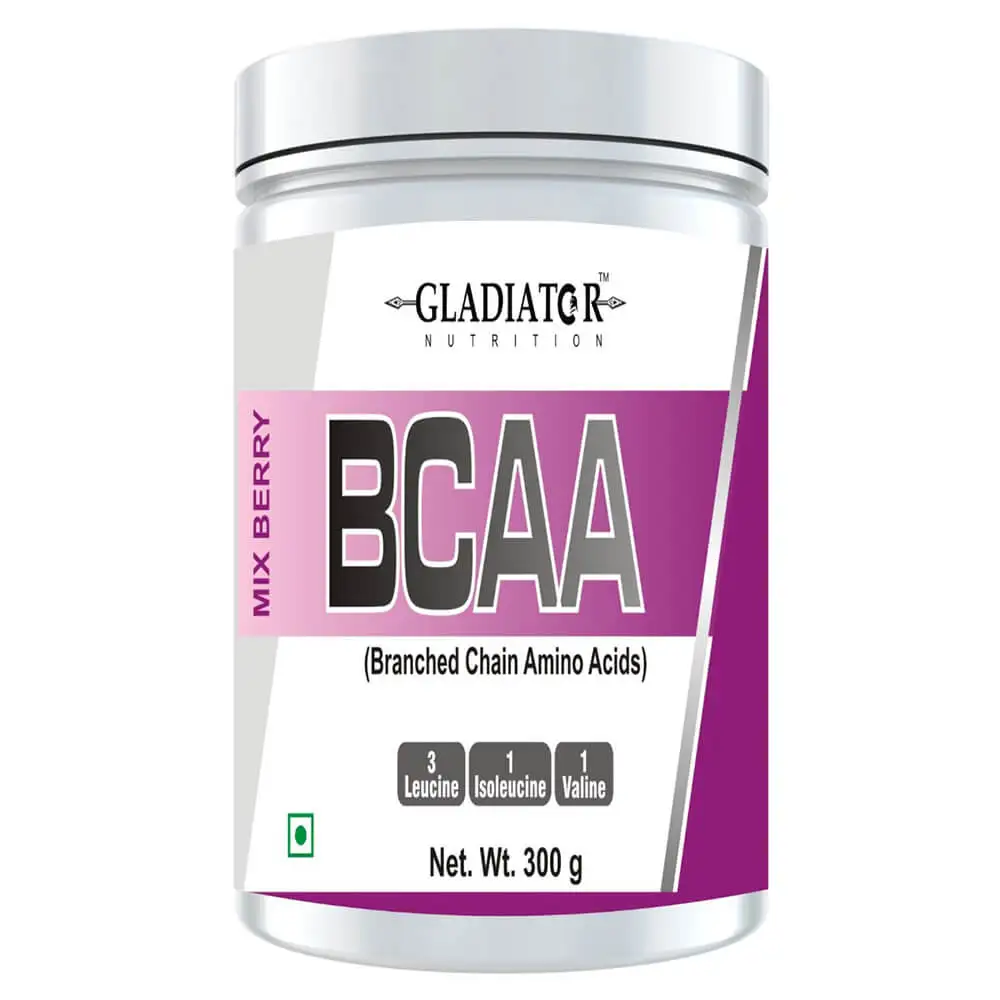 Gladiator Nutrition BCAA,  0.66 lb  30 Servings  Mix Berry