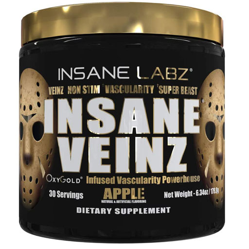 Insane Veinz Gold - Apple - 30 Servings