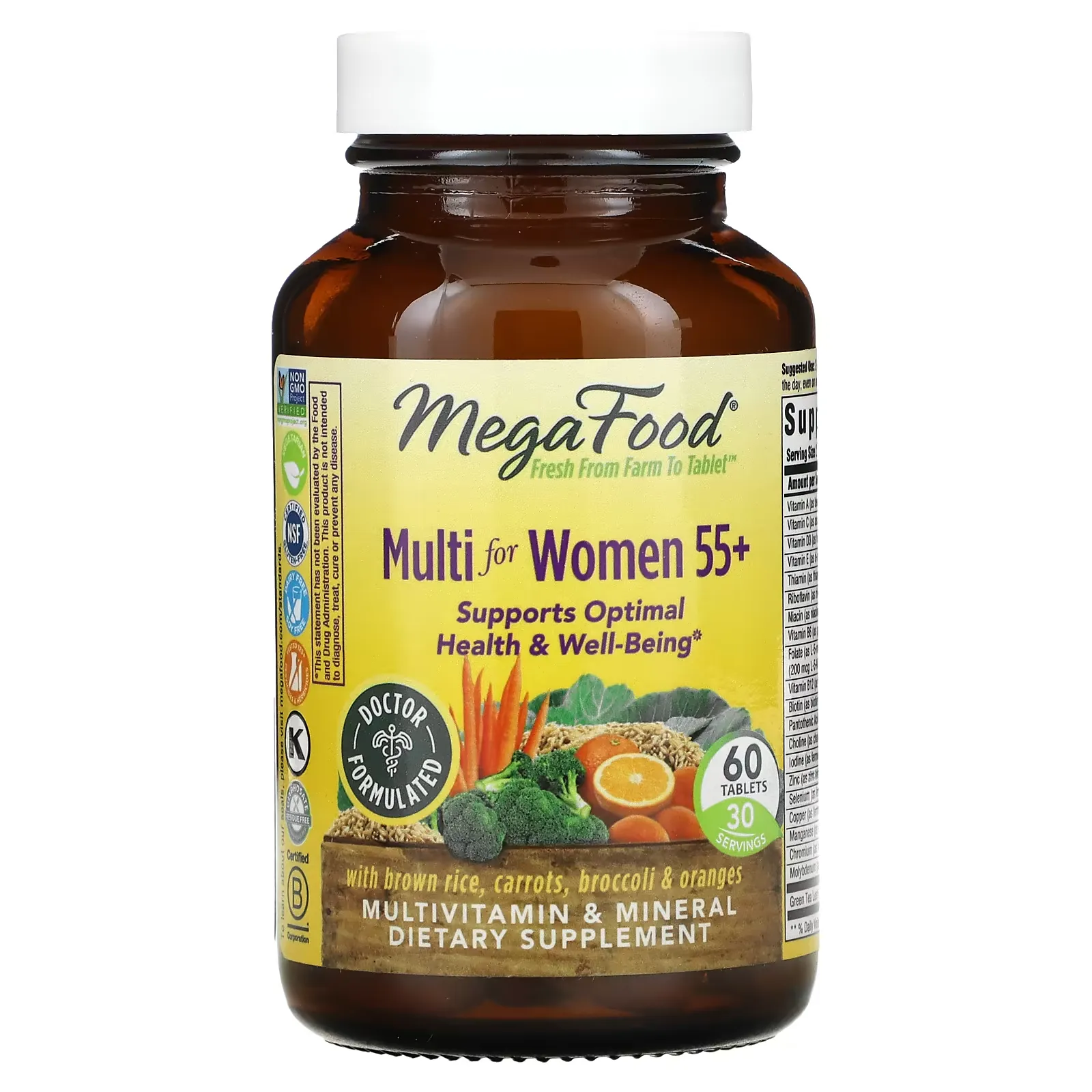 Multi for Women 55+, 60 Tablets