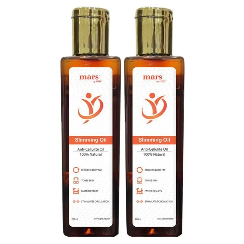 Mars by GHC Slimming & Skin Toning Massage Oil With 15 Natural Oils,