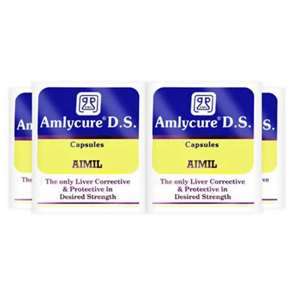 Aimil Amlycure D.S. (Pack of 4),  20 capsules