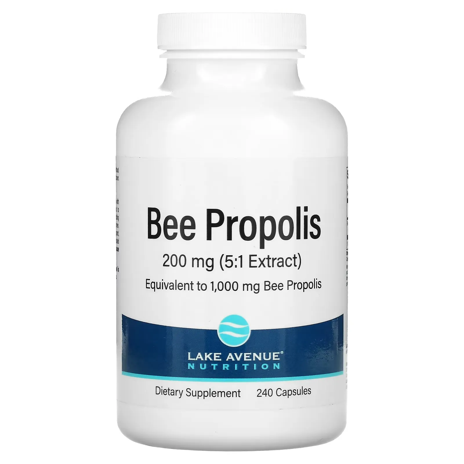 Bee Propolis, 1,000 mg, 240 Count, Veggie Capsules