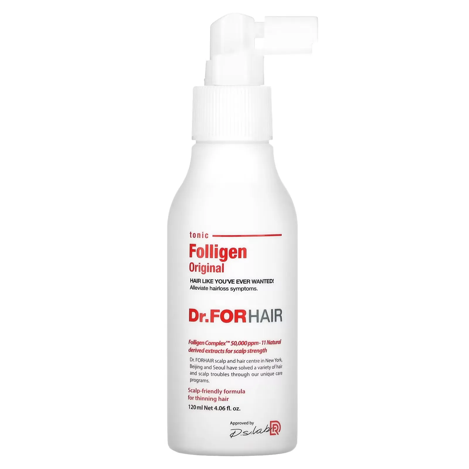 Folligen Tonic Original, 4.06 fl oz (120 ml)