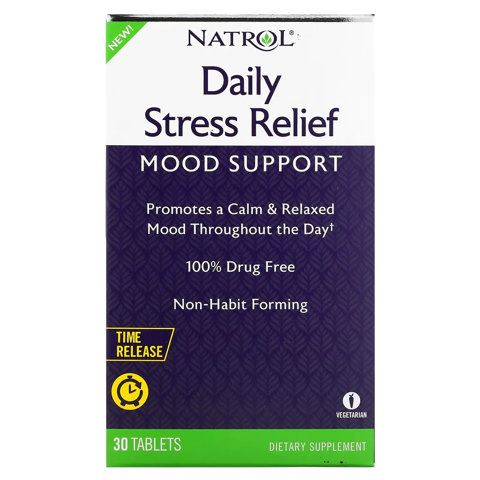 Daily Stress Relief, Time Release, 30 Tablets