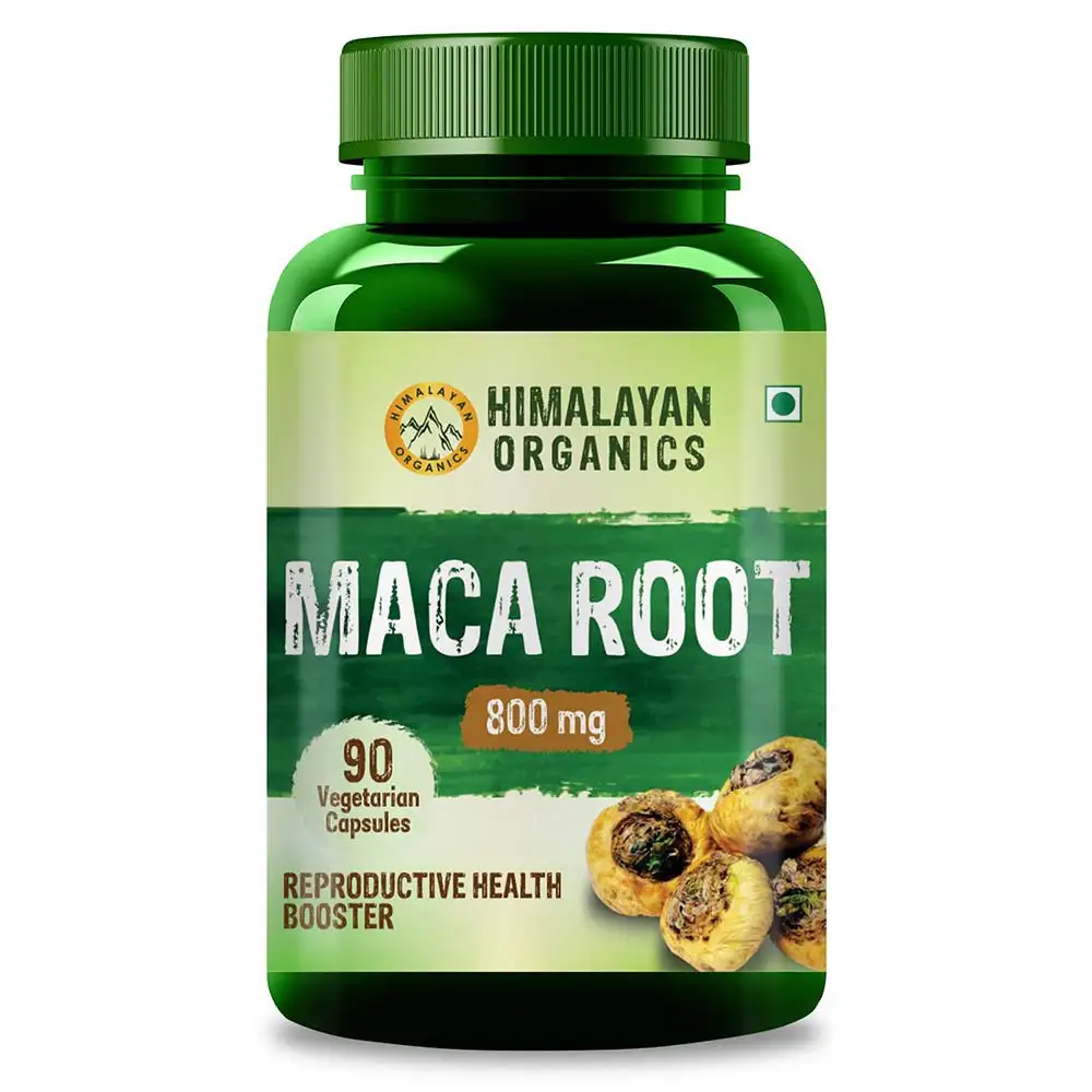 Himalayan Organics Maca Root 800mg,  90 capsules