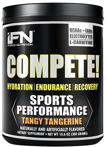 Compete By iForce Nutrition, Tangy Tangerine, 50 Servings