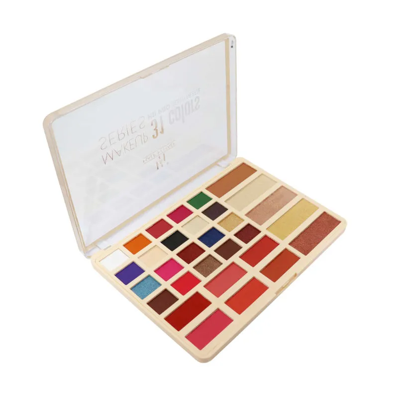 Half N Half Makeup Series 31 Colors HD Pro Beauty Eyeshadow Multicolor Palette 02