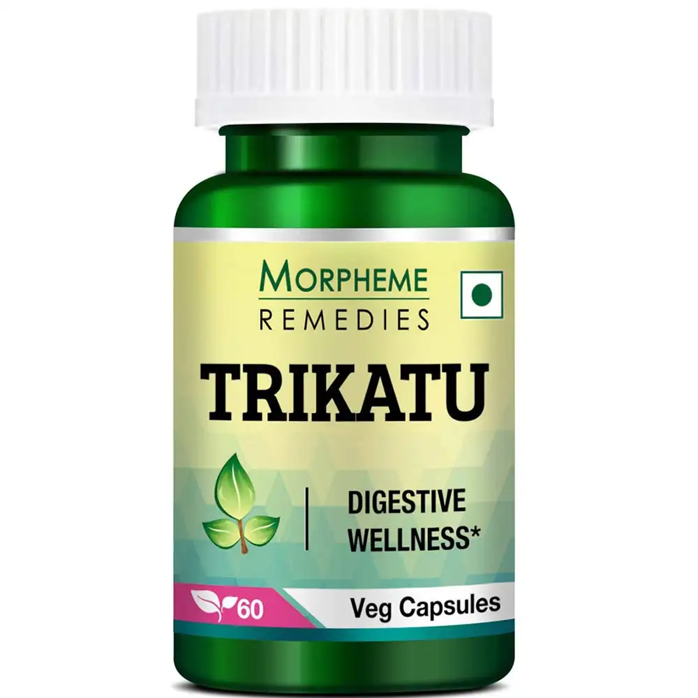 Morpheme Remedies Trikatu (500 mg),  60 veggie capsule(s)